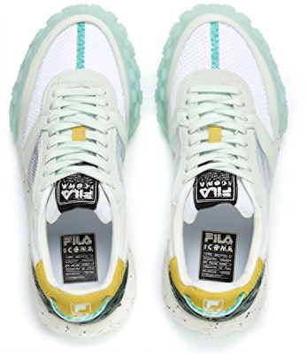 (W) 휠라 가라 스포츠 슈즈 (화이트/그린/블랙) F12W223105FWF Lookbook (W) 휠라 가라 스포츠 슈즈 (화이트/그린/블랙) F12W223105FWF