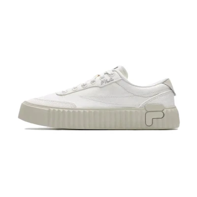 (W) FILA Gear 'White Canvas Low'