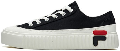 (Women) FILA Gear Canvas Shoes 'Black' F12W124342FBK (Women) FILA Gear Canvas Shoes 'Black' F12W124342FBK