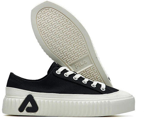 (W) Kasut Kanvas FILA Gear 'Hitam' F12W124342FBK Details for (W) Kasut Kanvas FILA Gear 'Hitam' F12W124342FBK