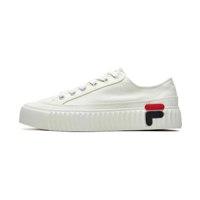 (W) FILA Gear Sneakers White