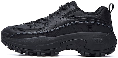 (Women) FILA Gear Sneakers 'Black' F12W044122FBK (Women) FILA Gear Sneakers 'Black' F12W044122FBK