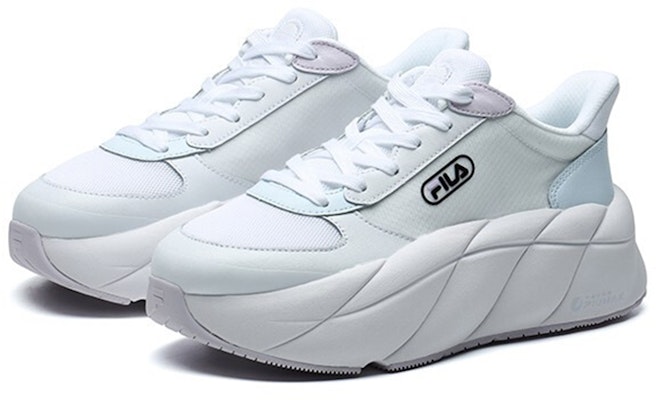 (W) 斐乐低帮爸爸鞋-灰白冰淇淋款 F12W124211FWG Lookbook (W) 斐乐低帮爸爸鞋-灰白冰淇淋款 F12W124211FWG