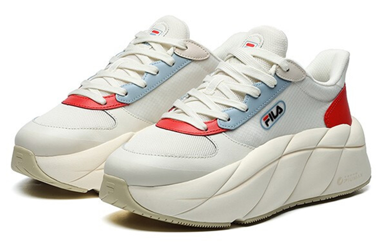 (W) FILA Gelato Low Top Daddy Shoes For White/Red 圖 3