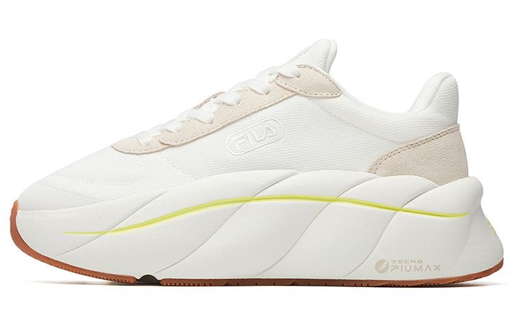 (Women) FILA Gelato Running Shoes White F12W044237FLW