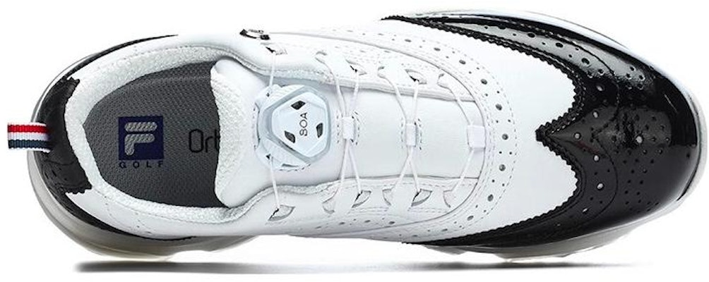 (Women) FILA GF Oxford Spike Sneakers 'White Black' A12W241601FBK Lookbook (Women) FILA GF Oxford Spike Sneakers 'White Black' A12W241601FBK