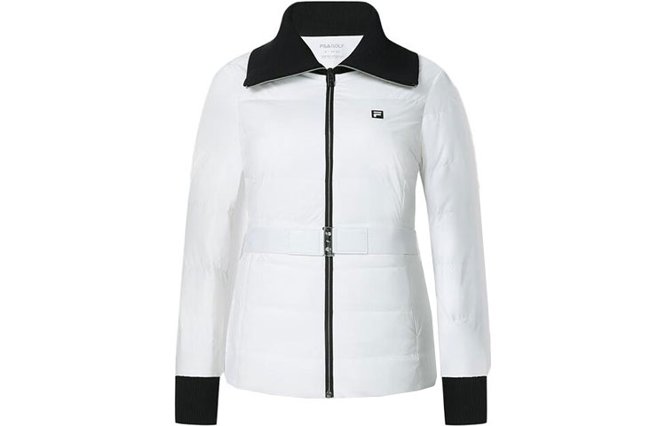 (Women) FILA Golf  Colorblock Down Jacket Outdoor Warmth - White Jade. A11W415902F-WT 圖 2