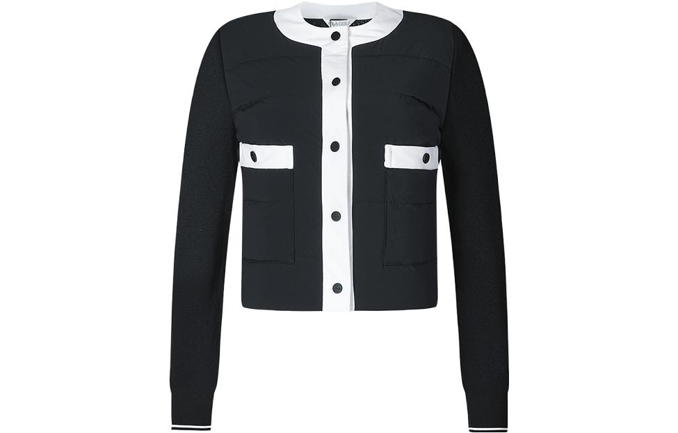 (Women) FILA Golf  Lightweight Down Jacket - Round Neck & Button-Up Design. A11W345914F-BK 圖 2