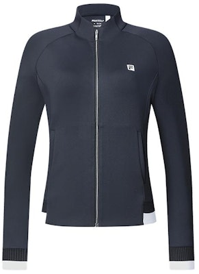 (Women) FILA Golf Retro Letter Print Knit Track Jacket - Legend Blue. A11W415503F-NV Order (Women) FILA Golf Retro Letter Print Knit Track Jacket - Legend Blue. A11W415503F-NV