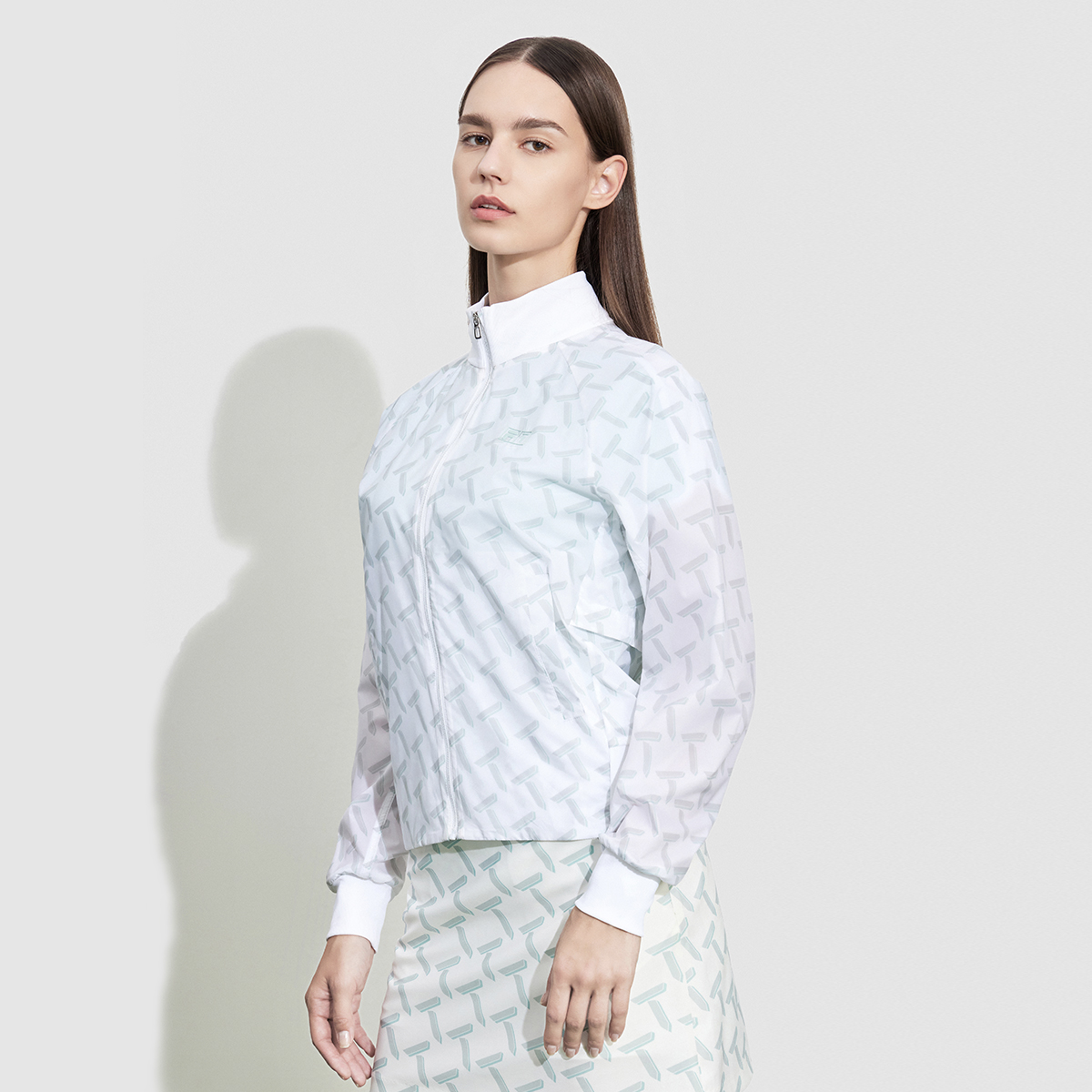 (Women) FILA Golf Casual Jacket All-Over Print A11W325702F-ZB 圖 5