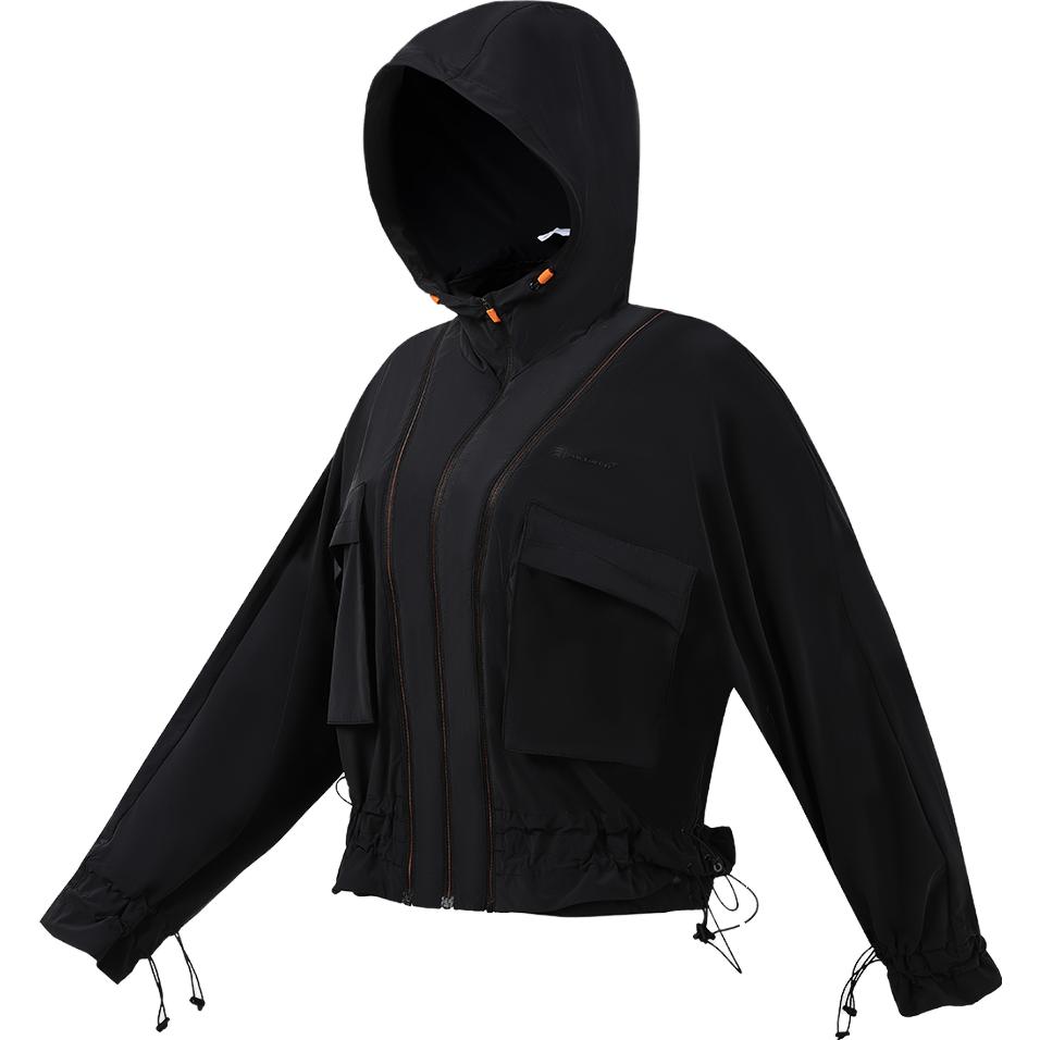 (Women) FILA Golf Detachable Loose Fit Sports Jacket - Deep Black A11W325705F-BK