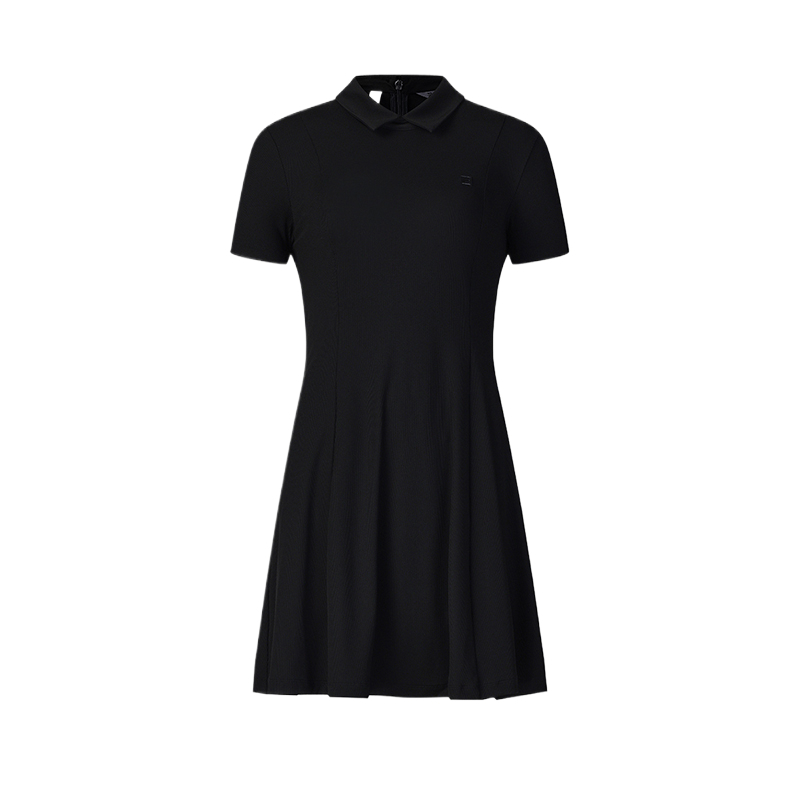 (Women) FILA Golf Series 2-Piece Activewear Set - Versatile & Stylish Golfwear A11W535304F-BK