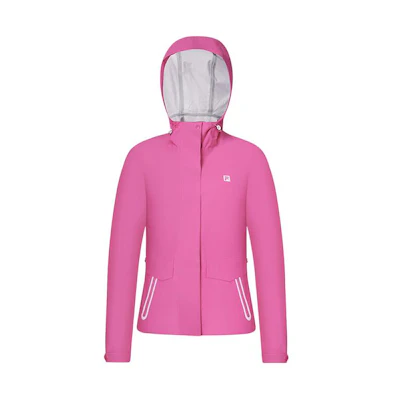 (Women) FILA Golf Solid Color Hooded Woven Jacket - Cool Red A11W415710F-RD