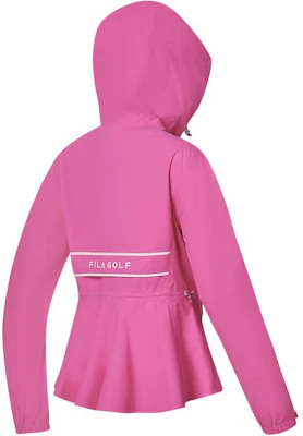 (W) FILA 高爾夫純色連帽織布外套 - 冷酷紅 A11W415710F-RD Lookbook (W) FILA 高爾夫純色連帽織布外套 - 冷酷紅 A11W415710F-RD