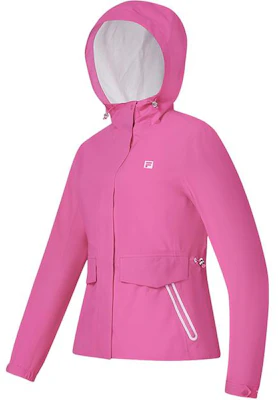 (W) FILA 高爾夫純色連帽織布外套 - 冷酷紅 A11W415710F-RD Shop (W) FILA 高爾夫純色連帽織布外套 - 冷酷紅 A11W415710F-RD