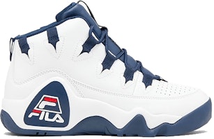 (Women) FILA Grant Hill 1 White Navy 5BM00528-125 (Women) FILA Grant Hill 1 White Navy 5BM00528-125