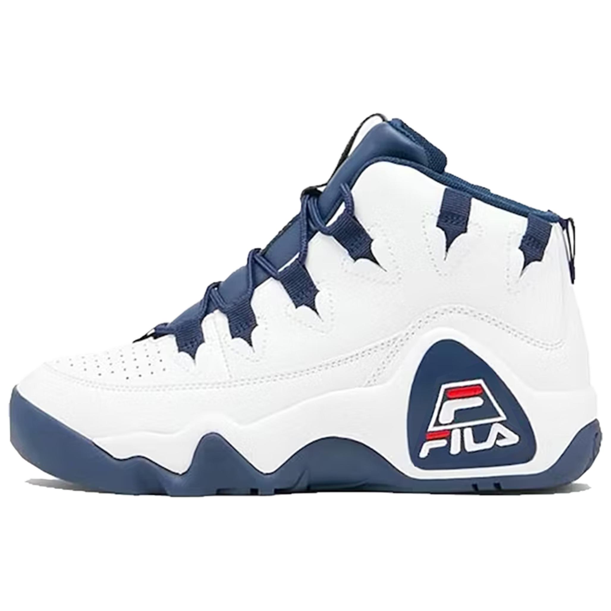 (Women) FILA Grant Hill 1 White Navy  5BM00528-125