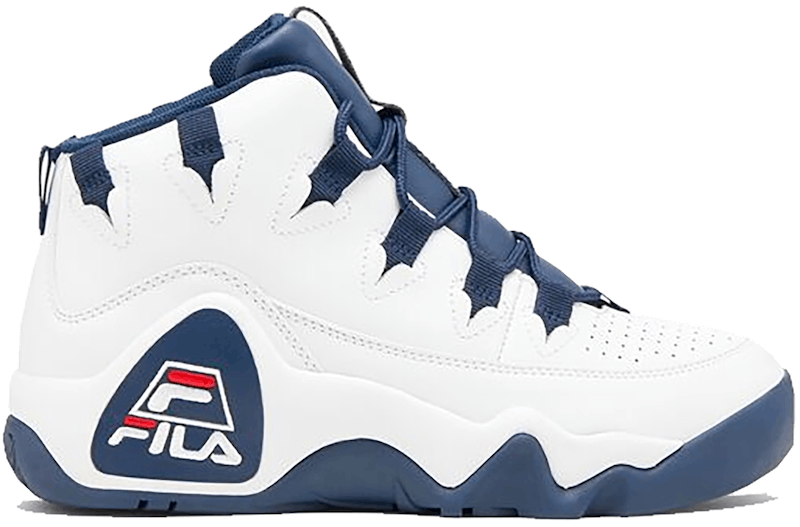 (Women) FILA Grant Hill 1 White Navy  5BM00528-125