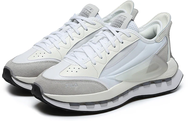 (W) FILA KMシューズ 白/グレー F12W233113FBV Order (W) FILA KMシューズ 白/グレー F12W233113FBV