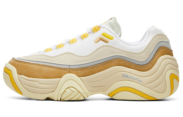 (Women) FILA Handle Low White/Yellow T12W111206FWY