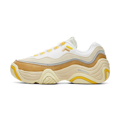 (W) FILA Handle Low White/Yellow