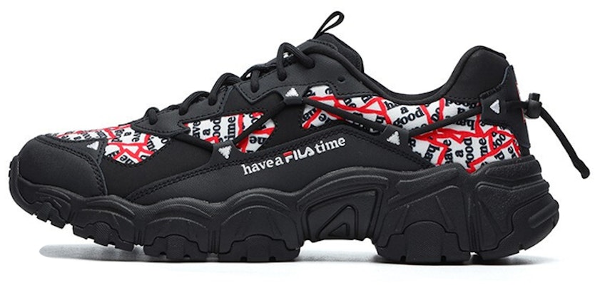 (W) FILA Have A Good Time x Disruptor Low 'Cetakan Logo Hitam' F12W144150FBK Buy (W) FILA Have A Good Time x Disruptor Low 'Cetakan Logo Hitam' F12W144150FBK