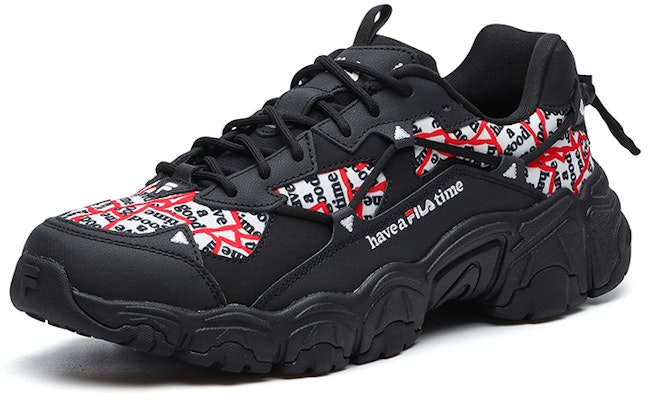 (W) FILA Have A Good Time x Disruptor Low 'Cetakan Logo Hitam' F12W144150FBK Order (W) FILA Have A Good Time x Disruptor Low 'Cetakan Logo Hitam' F12W144150FBK