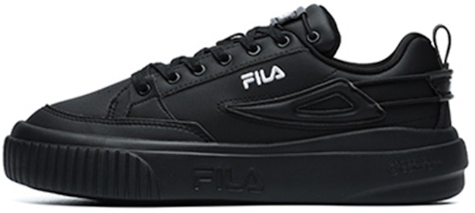 (W) 휠라 헤리티지 FHT 로우탑 블랙 스니커즈 F12W144313FBK Buy (W) 휠라 헤리티지 FHT 로우탑 블랙 스니커즈 F12W144313FBK