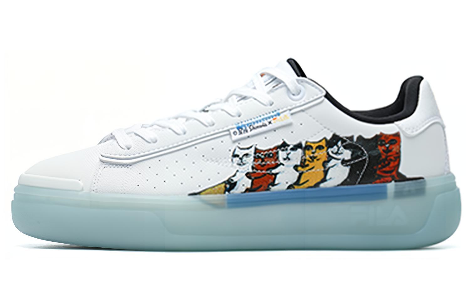 Buy (W) FILA Heritage FHT Low-Top Sneakers Wit/Groen F12W134352FWT