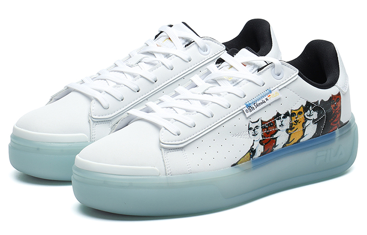 Lookbook (W) FILA Heritage FHT Low-Top Sneakers Wit/Groen F12W134352FWT