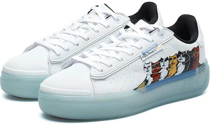 (W) FILA Heritage FHT Low-Top Sneakers Wit/Groen F12W134352FWT Lookbook (W) FILA Heritage FHT Low-Top Sneakers Wit/Groen F12W134352FWT