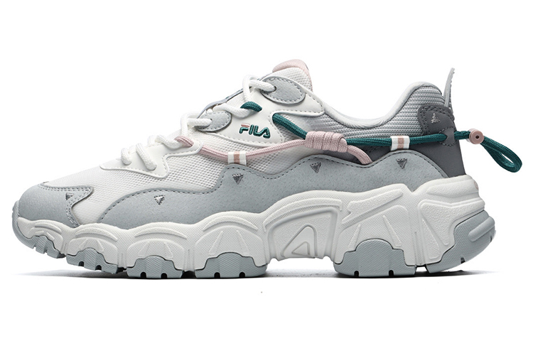 (Women) FILA Heritage-FHT Low-Top White/Gray F12W134108FBL