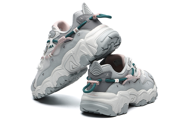 Lookbook (W) FILA Heritage-FHT Low-Top Putih/Kelabu F12W134108FBL