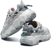 (W) FILA 经典-FHT 低帮 白/灰 F12W134108FBL Lookbook (W) FILA 经典-FHT 低帮 白/灰 F12W134108FBL