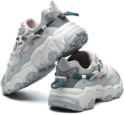 (Women) FILA Heritage-FHT Low-Top White/Gray F12W134108FBL Lookbook (Women) FILA Heritage-FHT Low-Top White/Gray F12W134108FBL