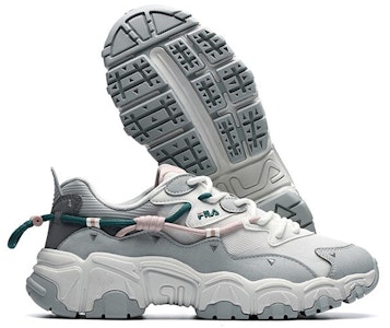 (W) FILA 经典-FHT 低帮 白/灰 F12W134108FBL Shop (W) FILA 经典-FHT 低帮 白/灰 F12W134108FBL