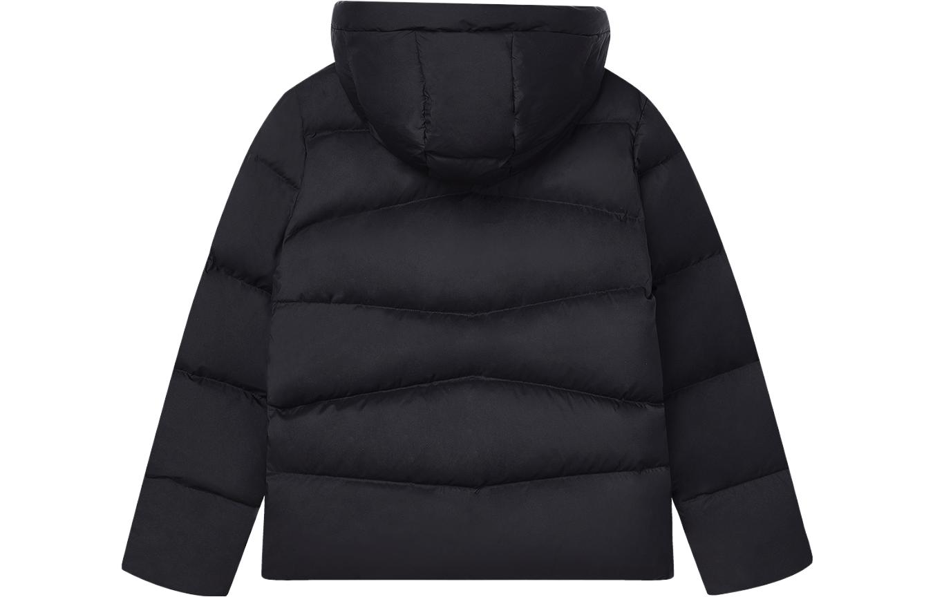 Lookbook (W) FILA HERITAGE Jaket Hitam Hoodie Down Kasual. F11W348916FBK