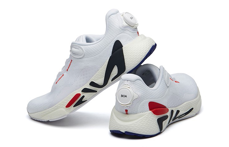 Purchase FILA 斐樂 傳承系列 健身運動 透氣 低幫 跑步鞋 女款 白色