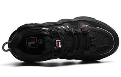 (Women) FILA Retro Basketball Shoes Black