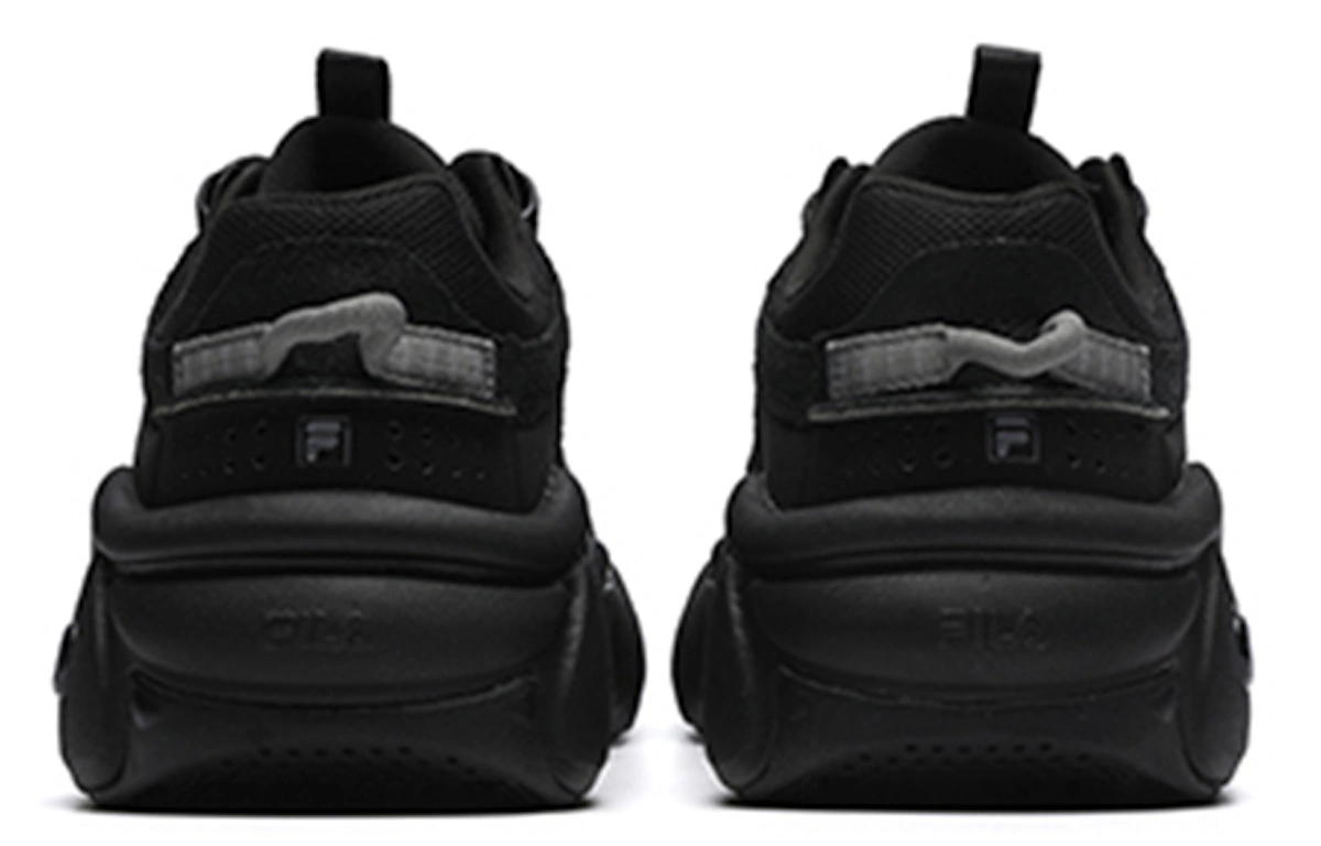 (Women) FILA Retro Basketball Shoes Black