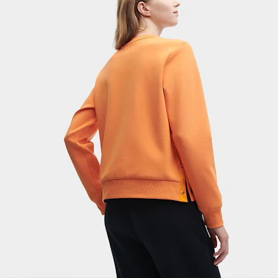 (W) FILA Heritage 貓咪字母印花套頭運動衫 橙果色 F11W348210F-OR Purchase (W) FILA Heritage 貓咪字母印花套頭運動衫 橙果色 F11W348210F-OR