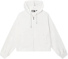 (Women) FILA HERITAGE Fashion Knit Casual Jacket - White F11W438501F-WT (Women) FILA HERITAGE Fashion Knit Casual Jacket - White F11W438501F-WT