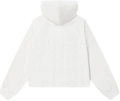 Lookbook (Women) FILA HERITAGE Fashion Knit Casual Jacket - White F11W438501F-WT
