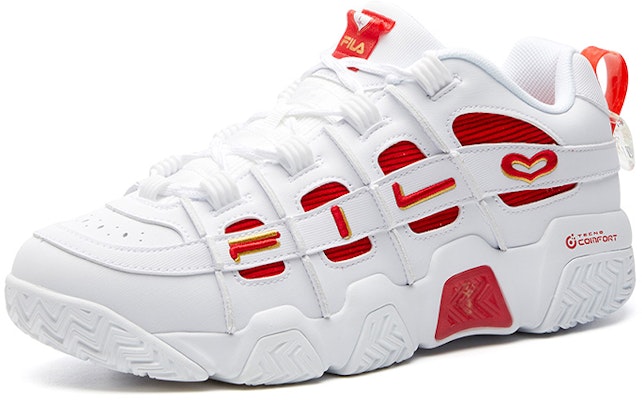 (Women) FILA Heritage White/Red F12W111228FFR Order (Women) FILA Heritage White/Red F12W111228FFR