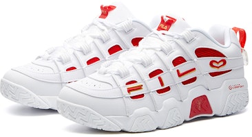 (W) FILA 经典款 白/红配色 F12W111228FFR Lookbook (W) FILA 经典款 白/红配色 F12W111228FFR