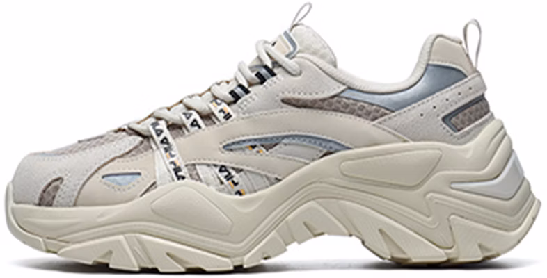 (Women) FILA Heritage-FHT Low Chunky Sneakers Beige 'Light Khaki Cream' F12W124164FLA Buy (Women) FILA Heritage-FHT Low Chunky Sneakers Beige 'Light Khaki Cream' F12W124164FLA