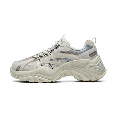 (W) FILA Heritage-FHT Low Chunky Sneakers Beige 'Light Khaki Cream'