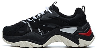 (Women) FILA Heritage-FHT Low Chunky Sneakers Black F12W124164FBG (Women) FILA Heritage-FHT Low Chunky Sneakers Black F12W124164FBG