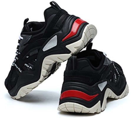 (W) Sneakers FILA Heritage-FHT Low Chunky Hitam F12W124164FBG Shop (W) Sneakers FILA Heritage-FHT Low Chunky Hitam F12W124164FBG