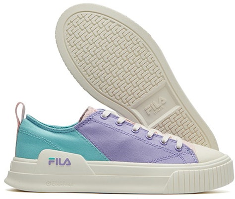 (W) Sneakers FILA Heritage-FHT Ringan Ungu/Hijau F12W124357FLA Details for (W) Sneakers FILA Heritage-FHT Ringan Ungu/Hijau F12W124357FLA
